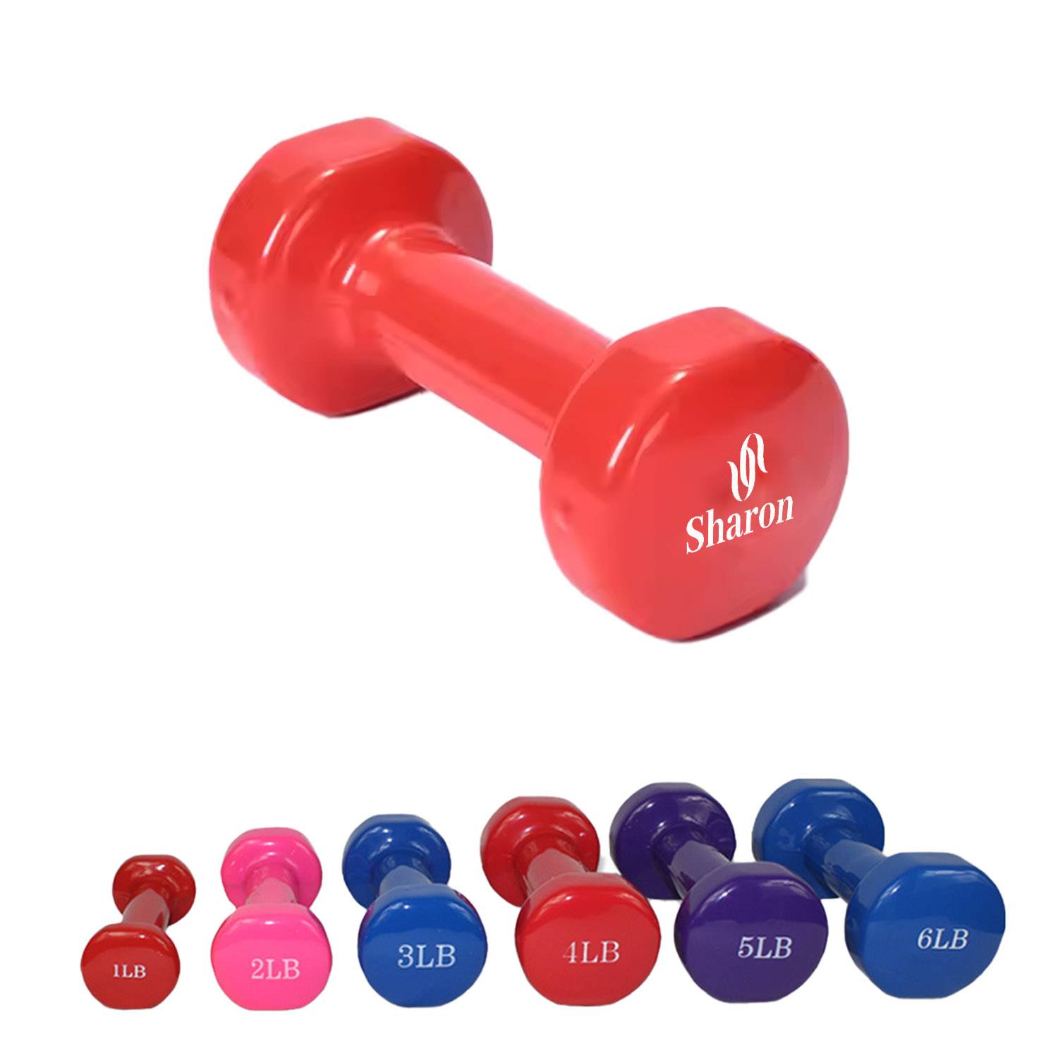 1-6lbs Fitness Dumbbell 2