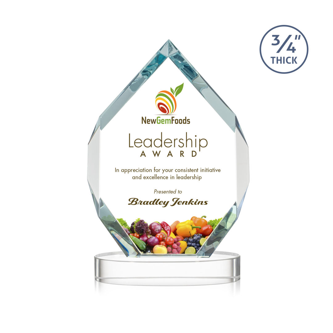 Royal Diamond VividPrint™ Award on Alberton Base - Starfire 4