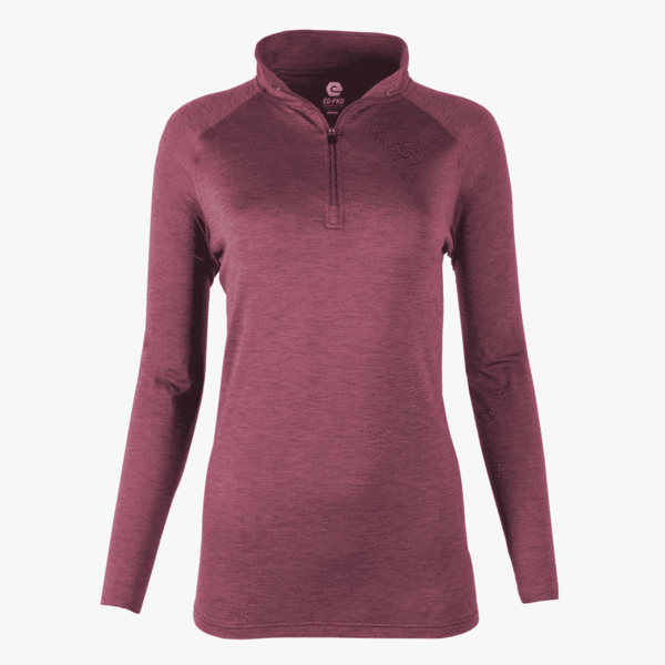#L216 / Imperial Space Dye Women's Long Sleeve 1/4 Zip 7