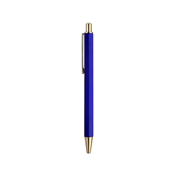 Hexagonal Metal Ballpoint Pen 4