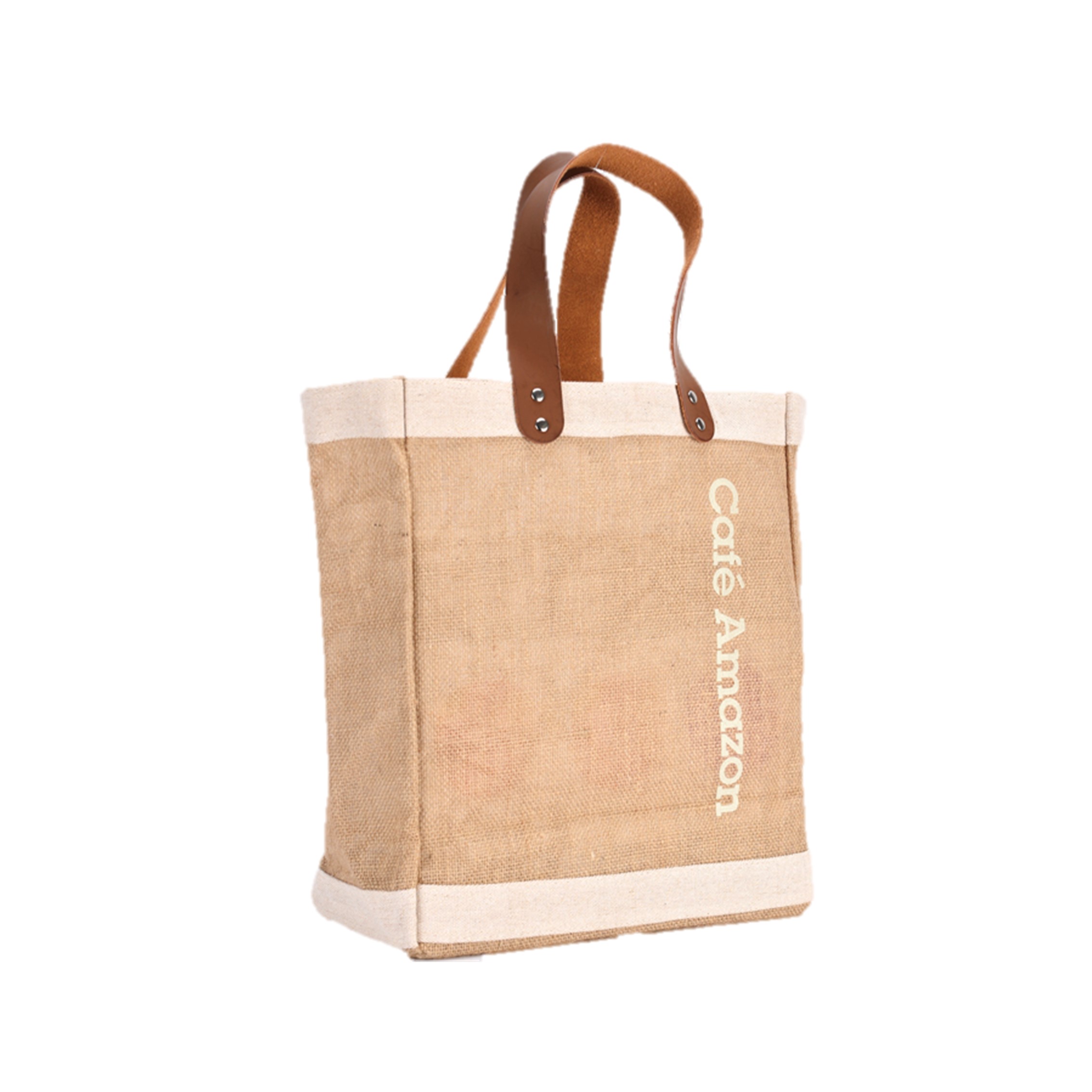 Reusable Natural Burlap Bags for Gifts Shopping Bag 3