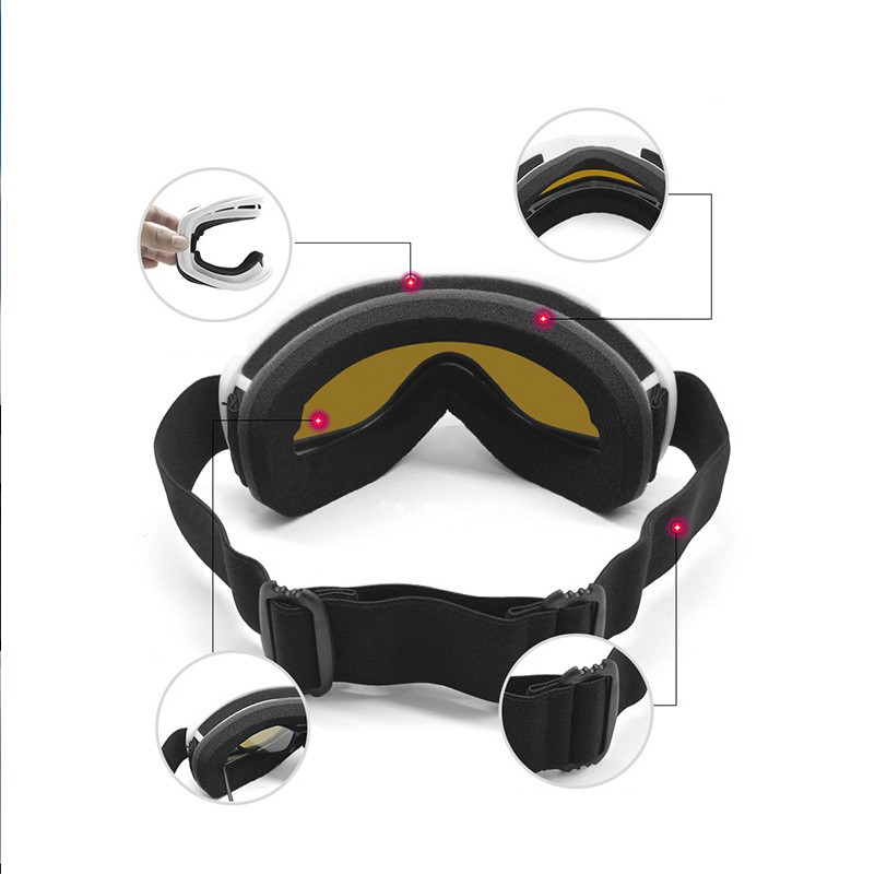 Spherical Anti-Fog UV400 Protection Ski Goggles 4