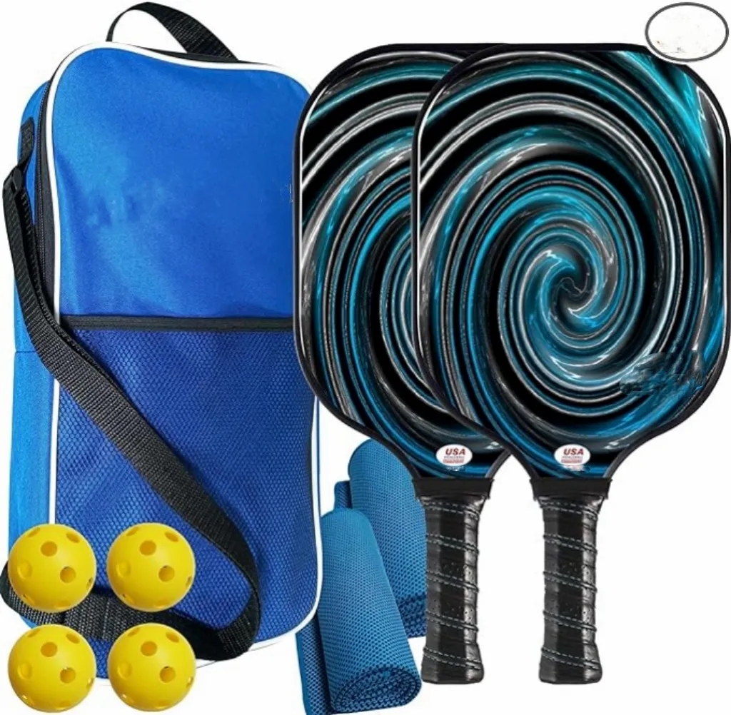 Glass Fiber pickleball racket set 4