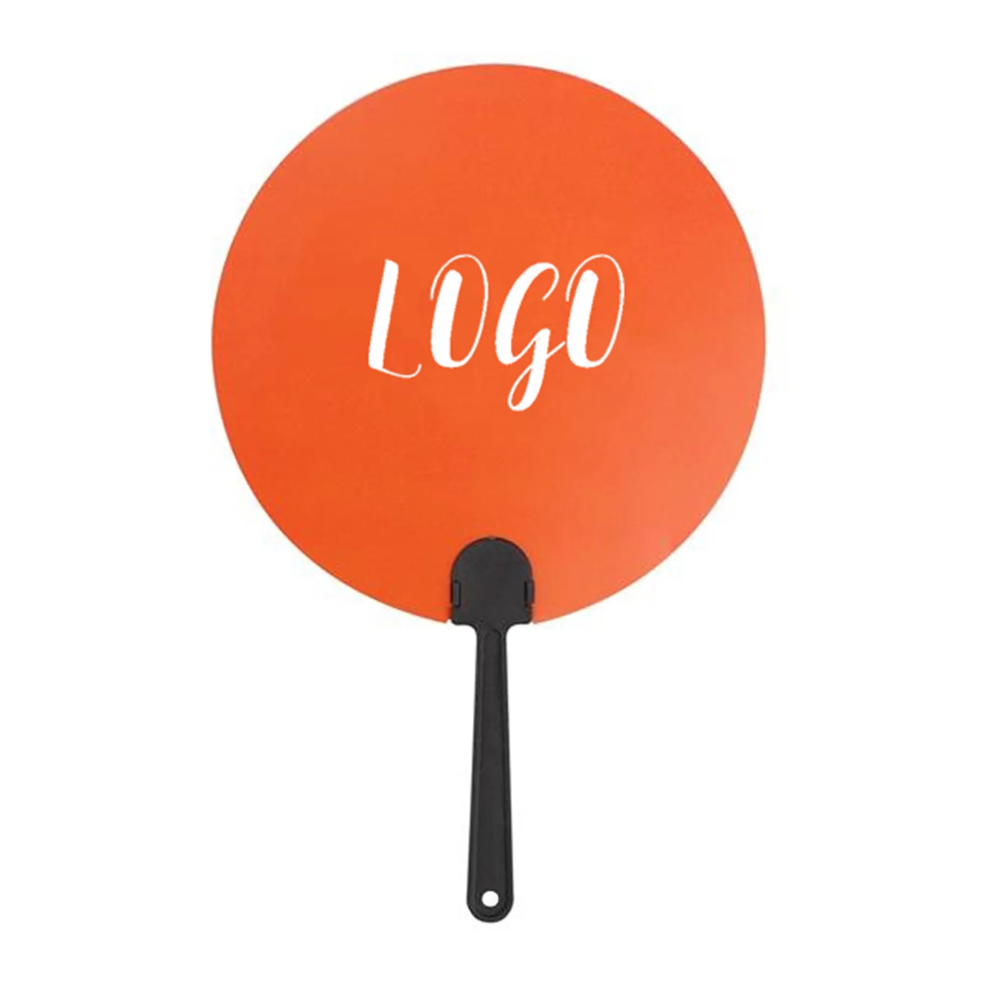 Round/Ball Plastic Hand Fan 3