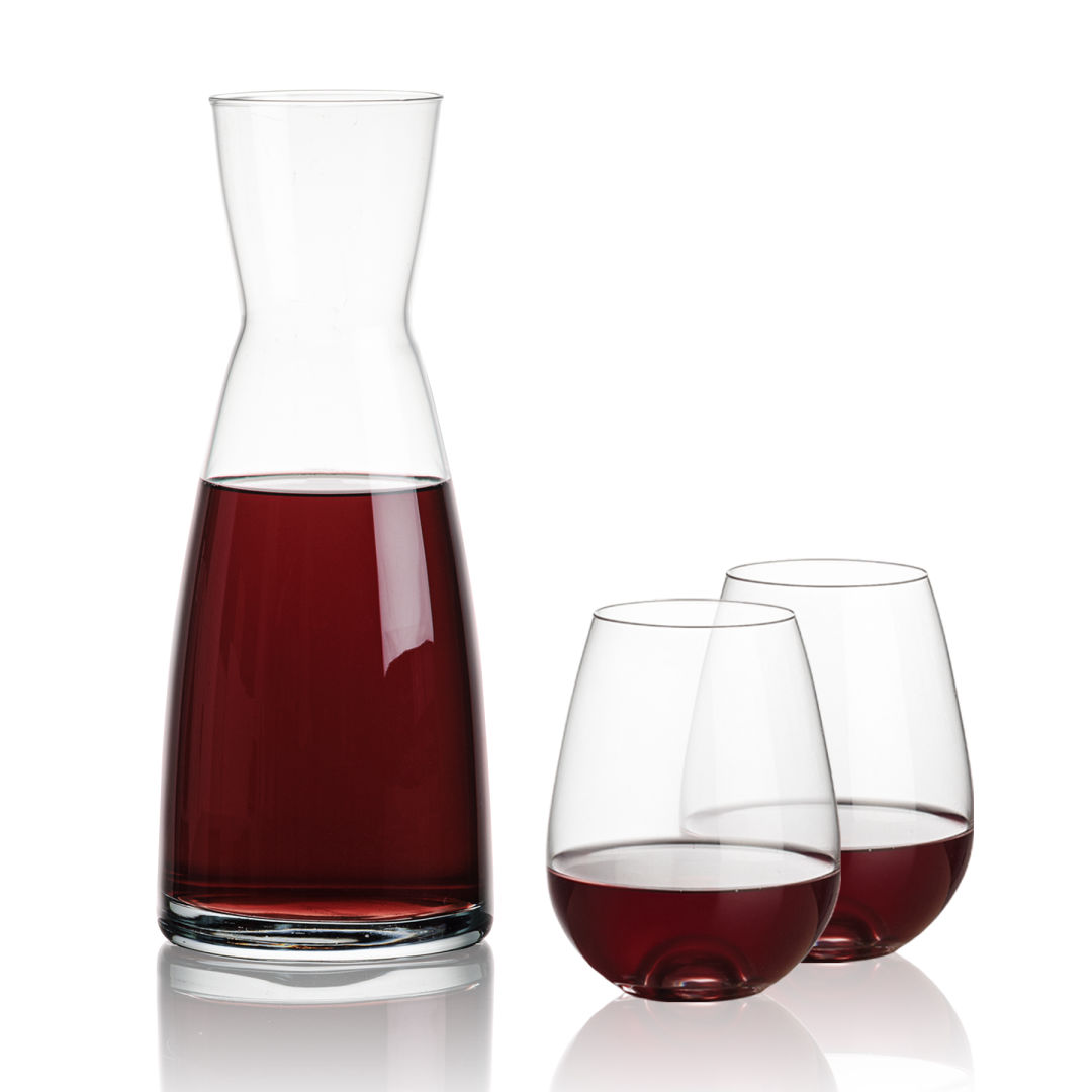 Winchester Carafe & Edderton Stemless 6