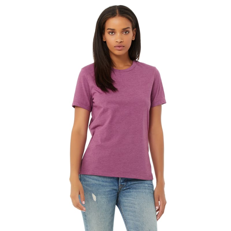 Bella + Canvas Ladies' Relaxed Heather CVC Short-Sleeve T-Shirt 103