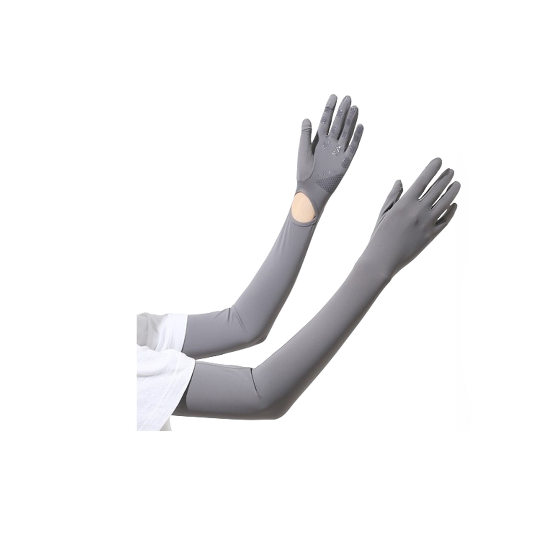 Sun Protection Glove, custom women's shirt with logo imprint 6
