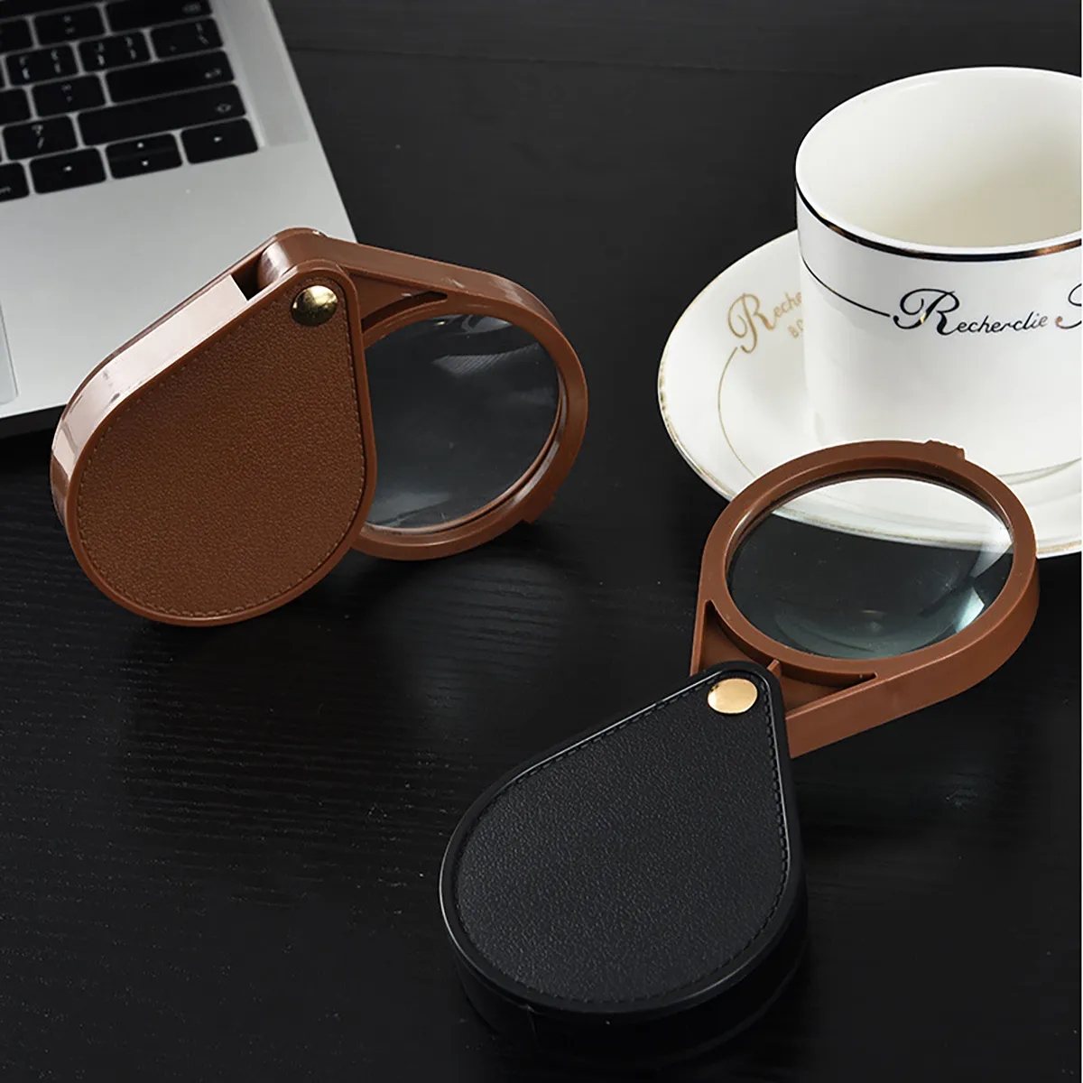 10X Mini Folding Pocket Magnifying Glass 1