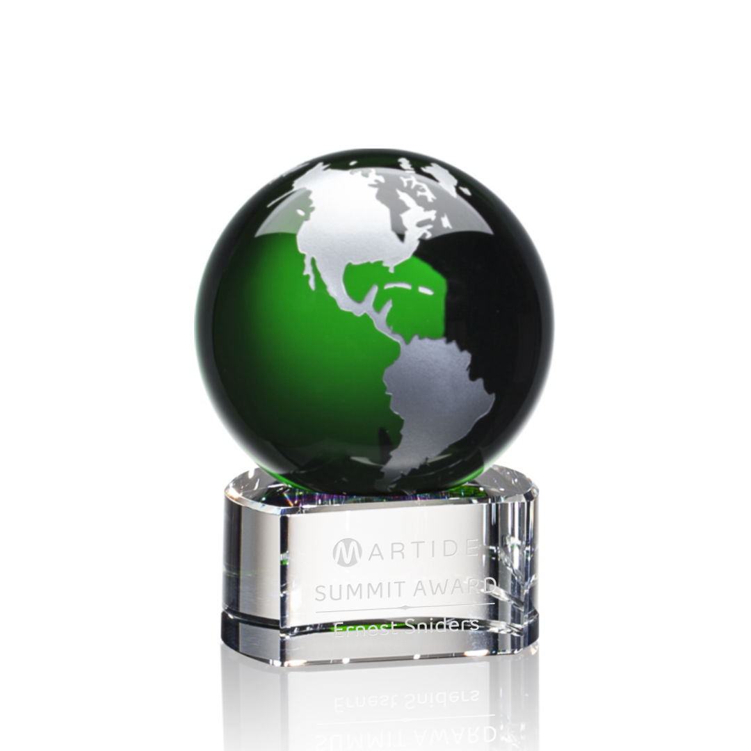 Dundee Globe Award - Green/Silver 3