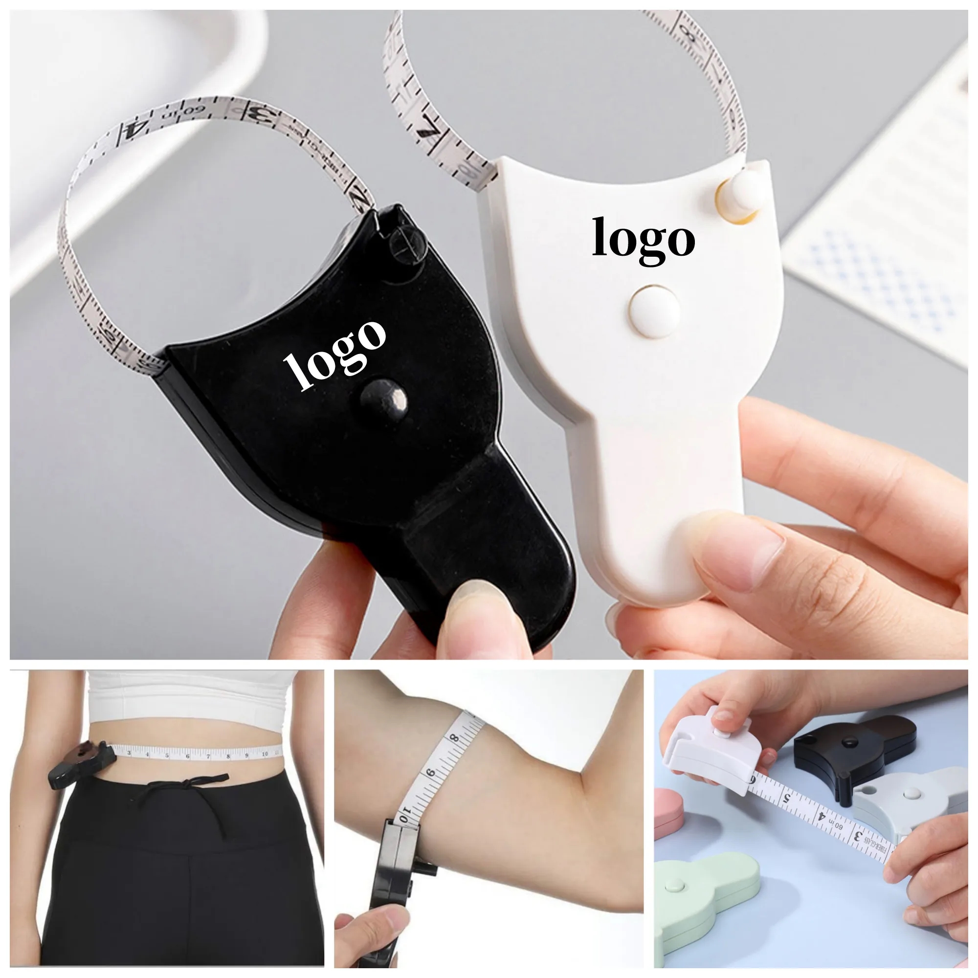 60'' Body Measuring Tape Automatic Lock And Eject Retract 4