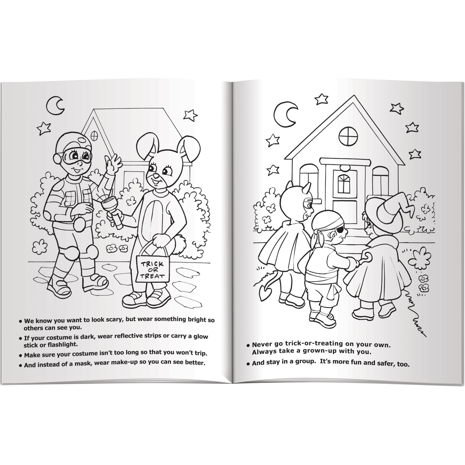 Combo Pack - CB1037 Coloring Book & 4-Pack of Crayons in a Poly Bag 5