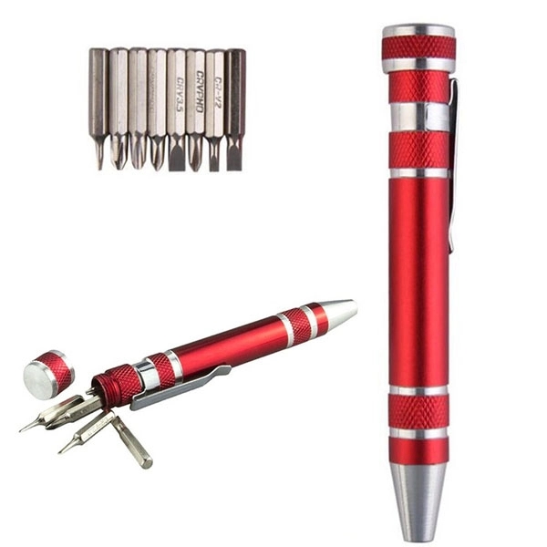 Portable 8 in 1 Pocket Screwdriver Set 8