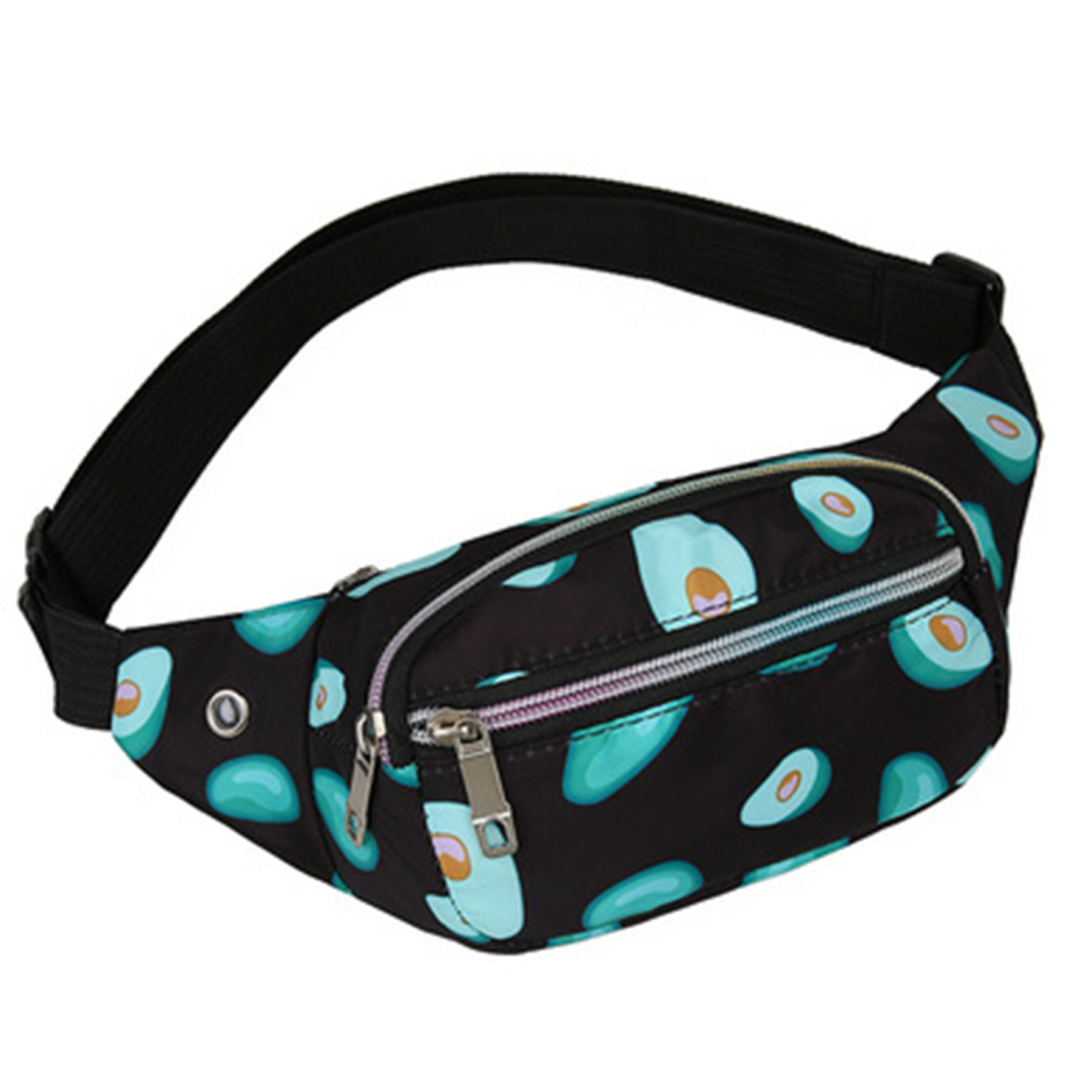 Nylon Crossbody Waist Funny Pack Adjustable  Large Capacity 8