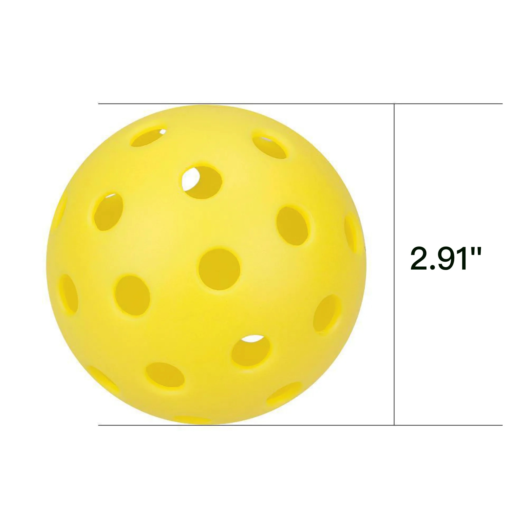 Glow 40 Hole Indoor/Outdoor Pickleball 2