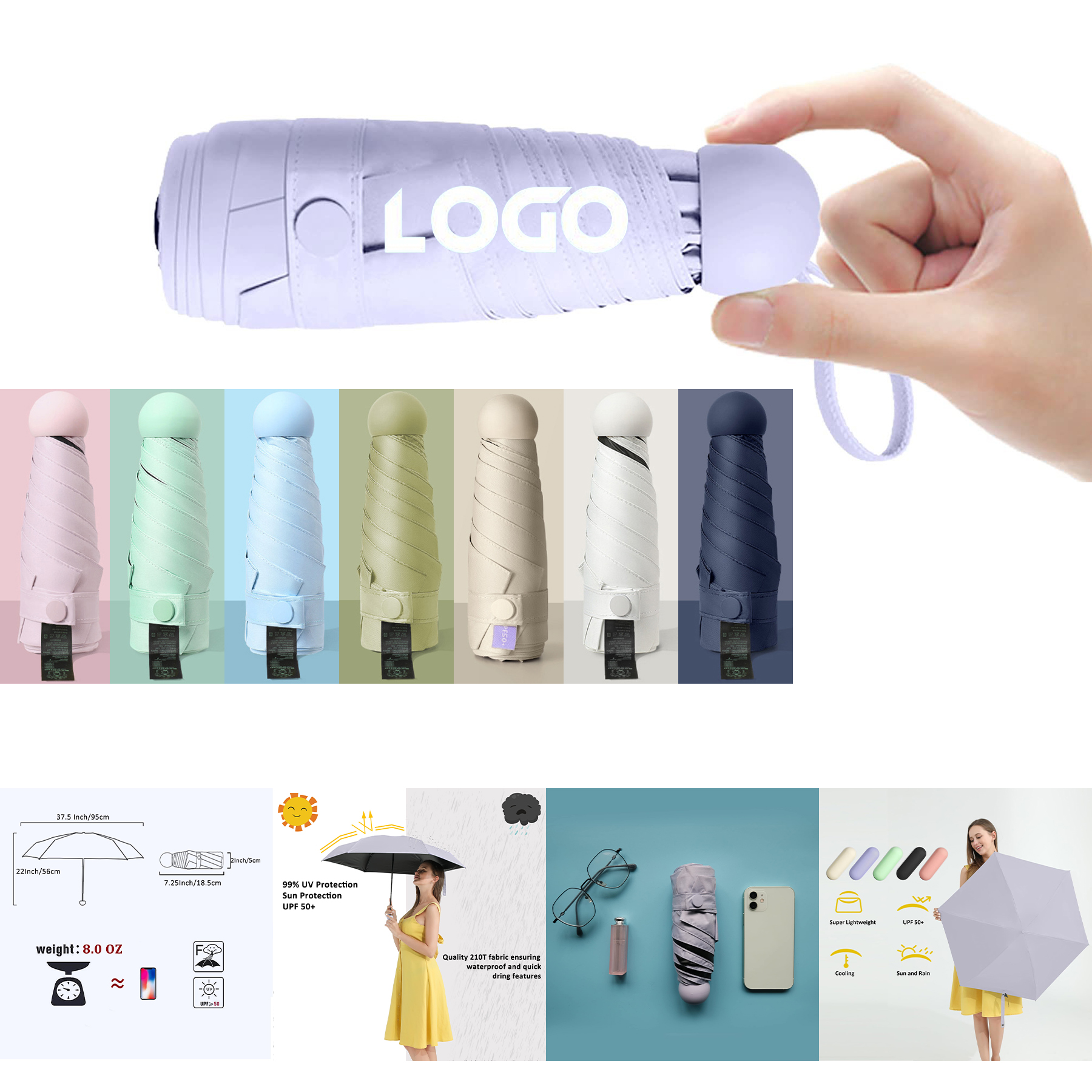 Travel Mini Umbrella