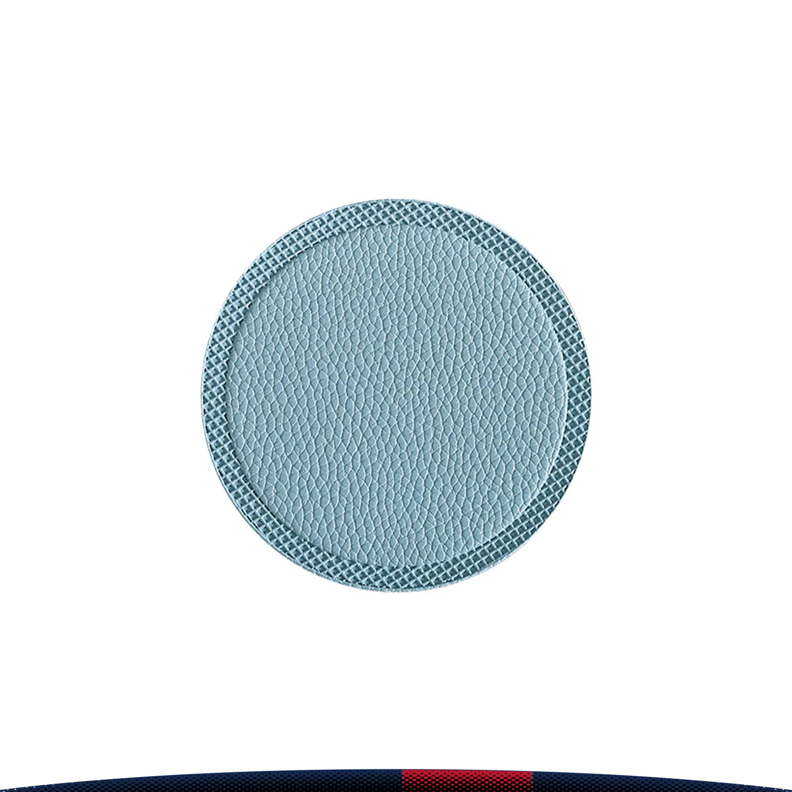 Round PU Leather Coaster 11