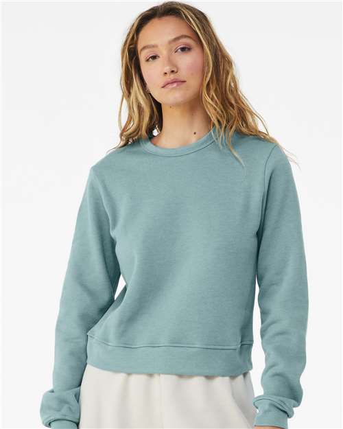 Women's Sponge Fleece Crewneck Sweatshirt - 7511 8