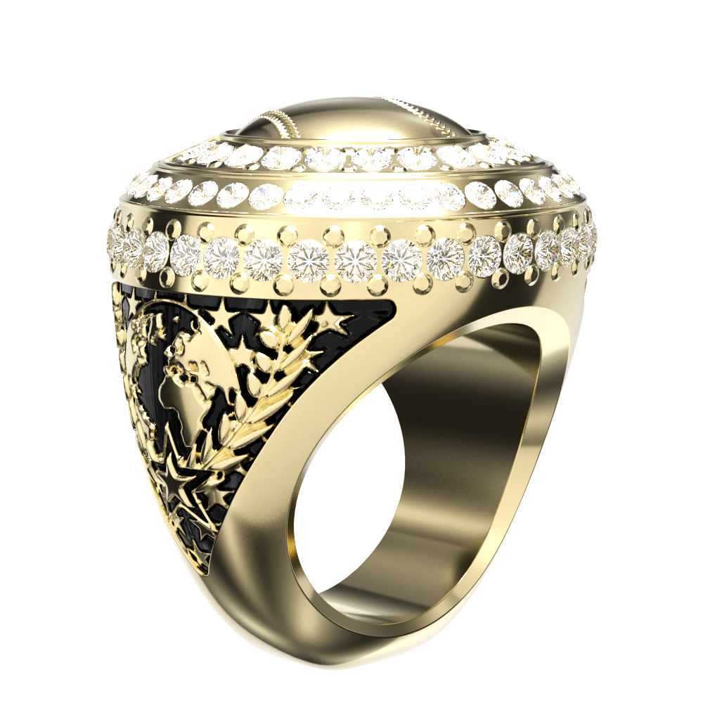 World Class Ring w/ Stock Bezel & Stock Sides 9