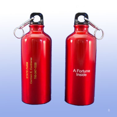22 Ozaluminium Sports Bottle W/ White Gift Box, custom water bottle with logo imprint 1