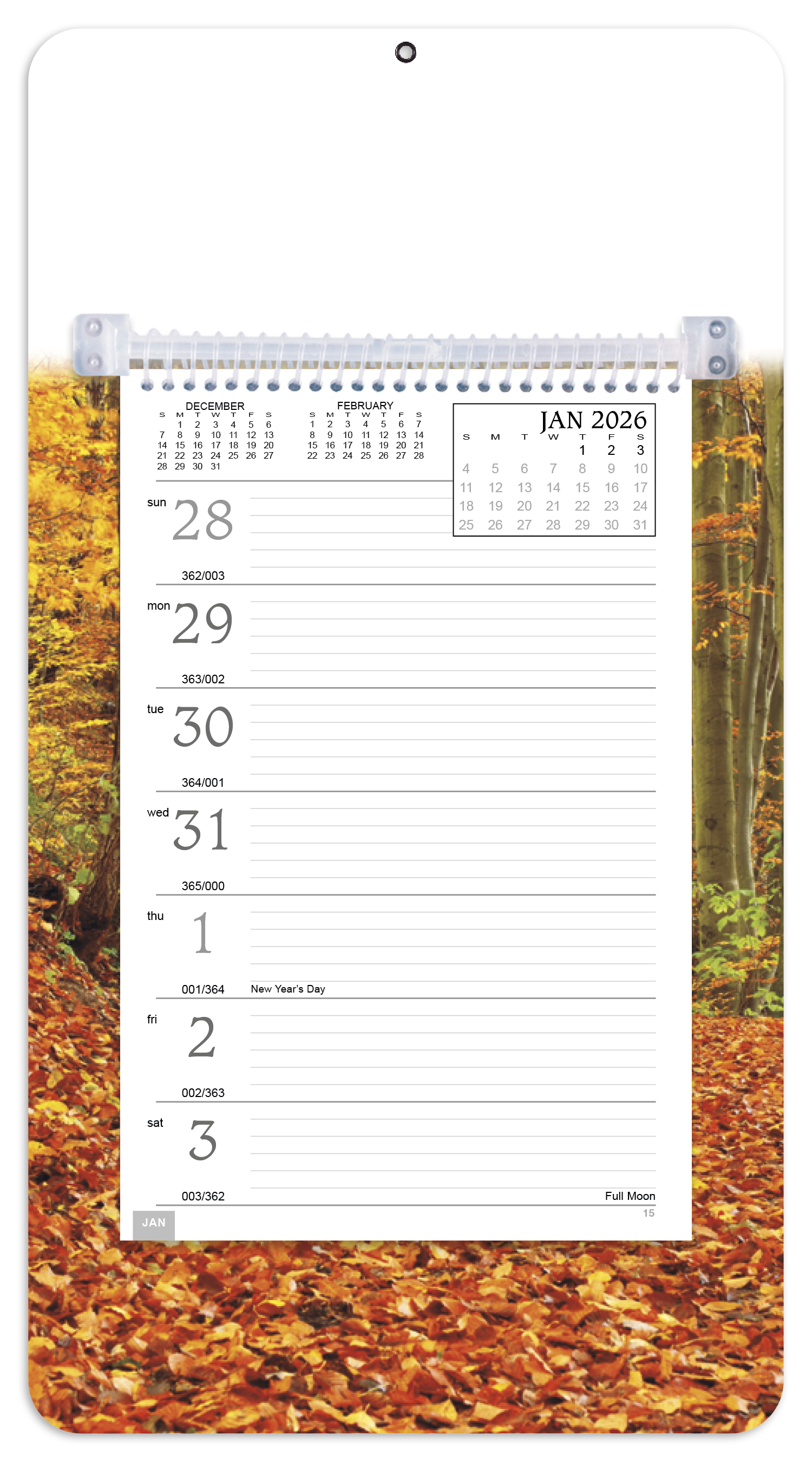 Triumph® Calendars Full-Color Weekly Memo Calendar 37