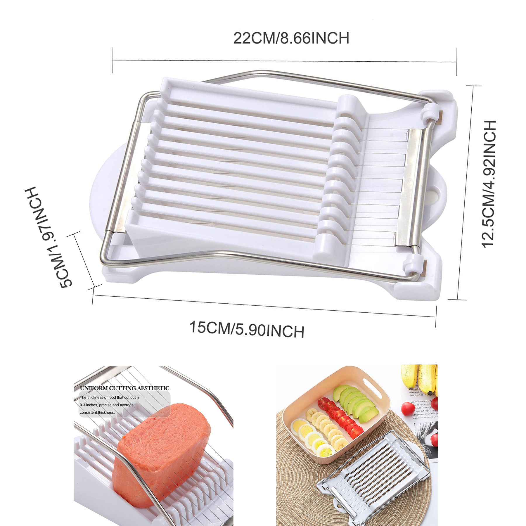 Multipurpose Luncheon Meat Slicer 2