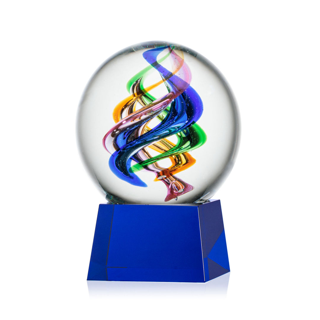 Galileo Award on Robson Base - Blue 15