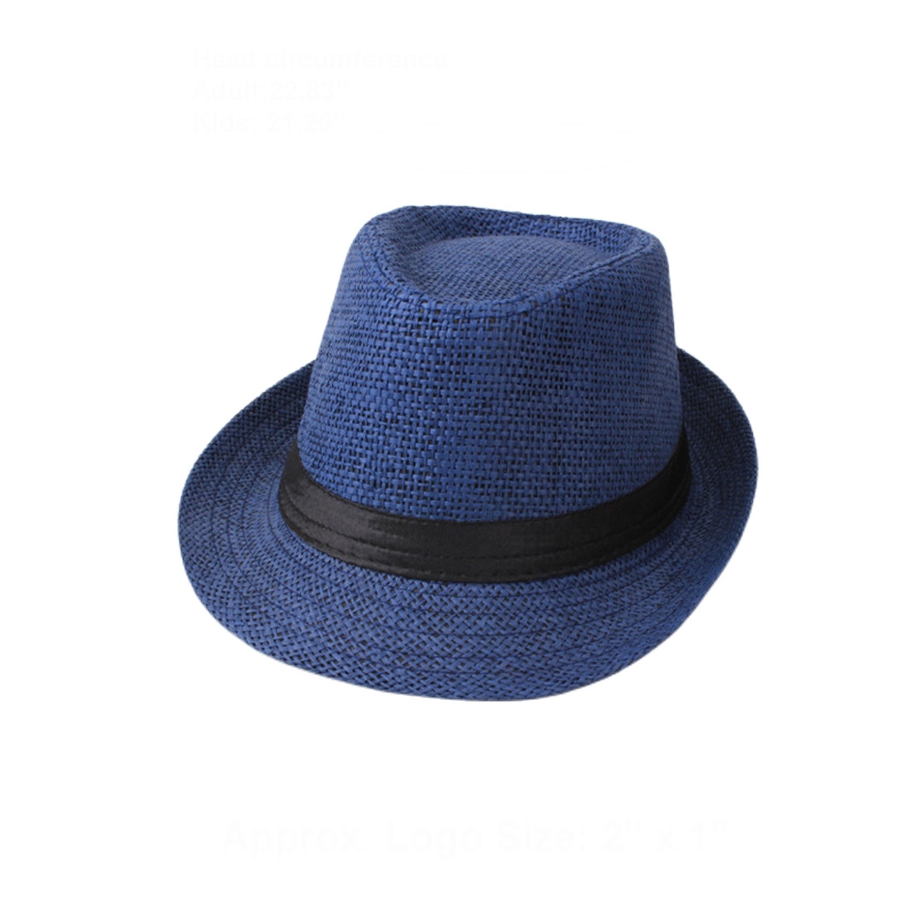 Unisex Panama Fedora Straw Hat 2