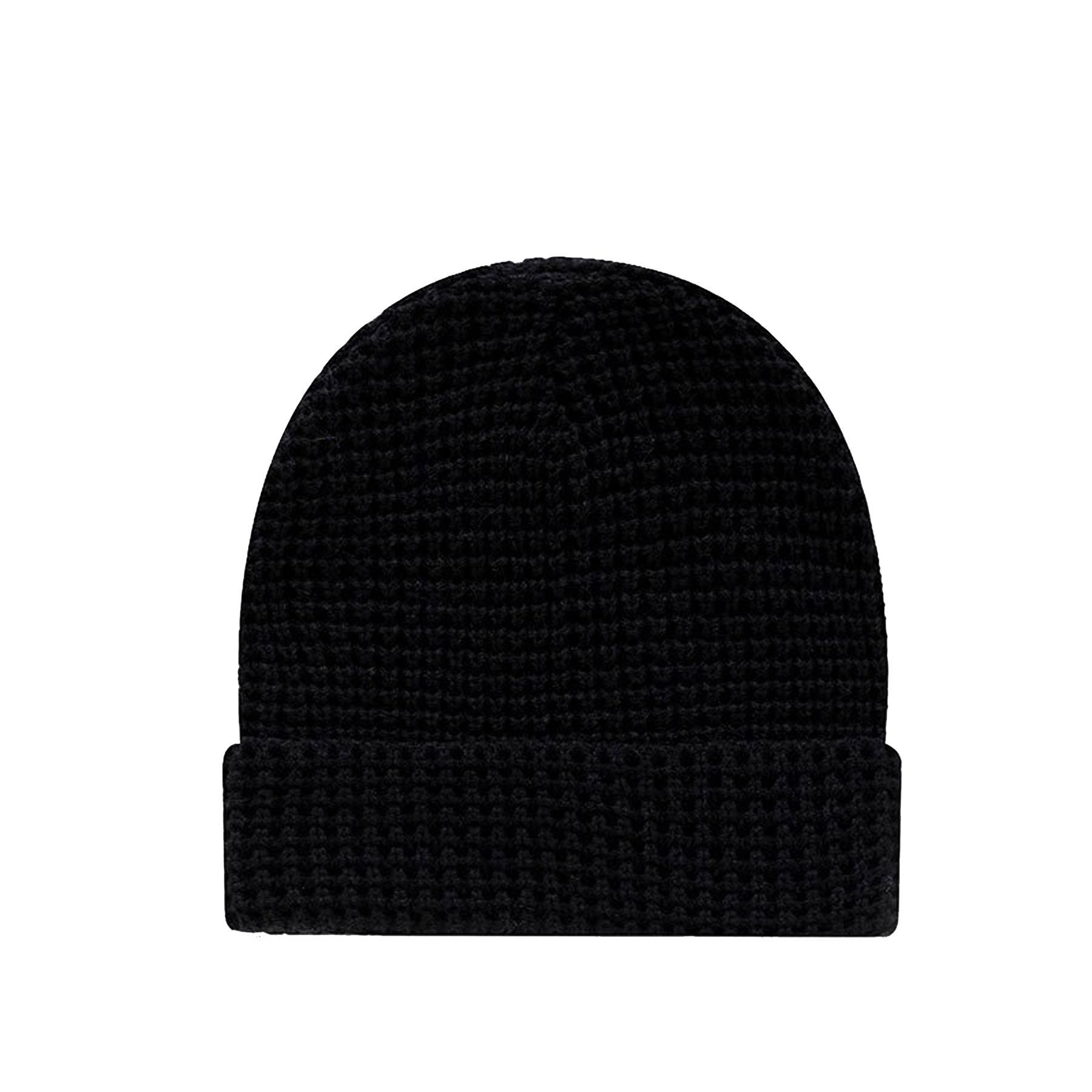 Solid color loose knit hat beanie 8