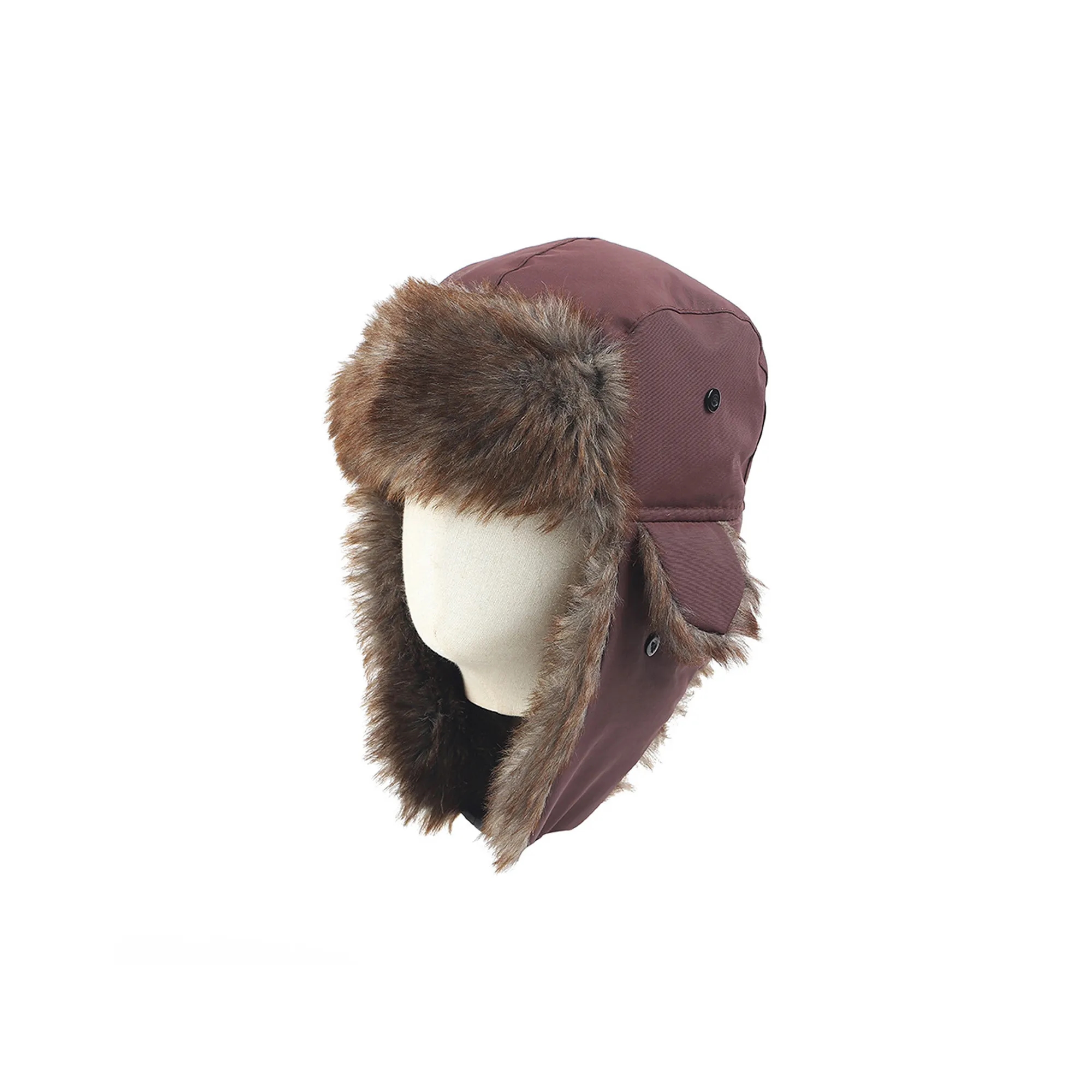 Faux Fur Trapper Hat Winter 5
