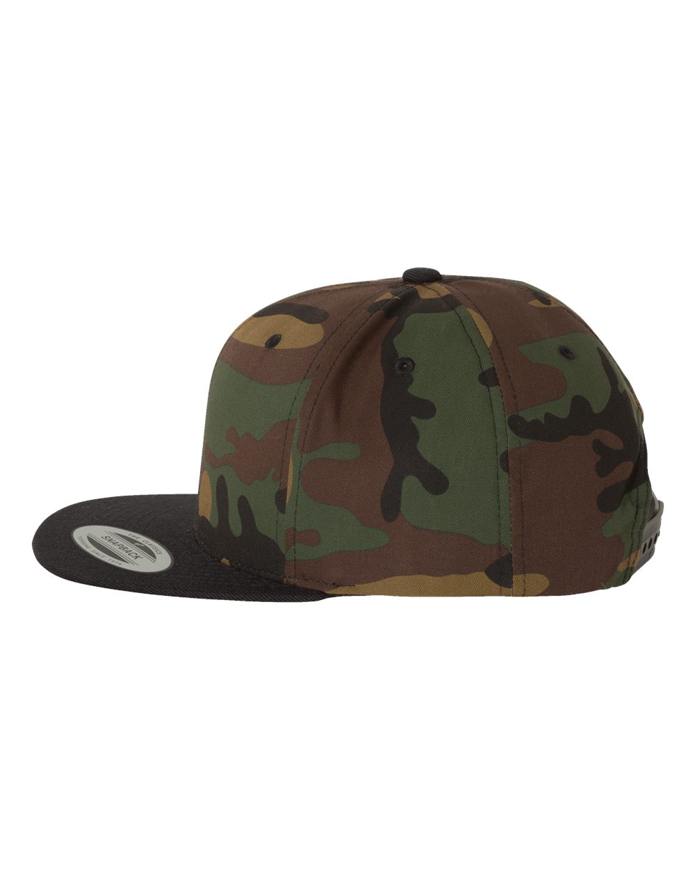 Premium Flat Bill Snapback Cap - 6089M 136