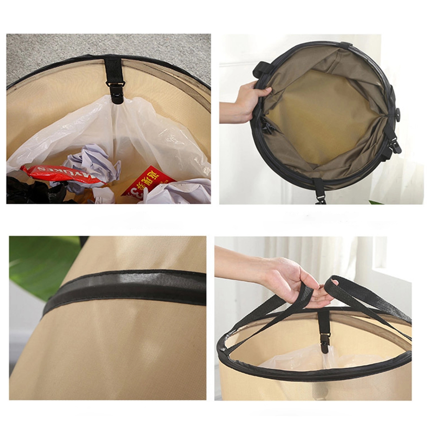 Water Proof Folding Camping Trash Can 2