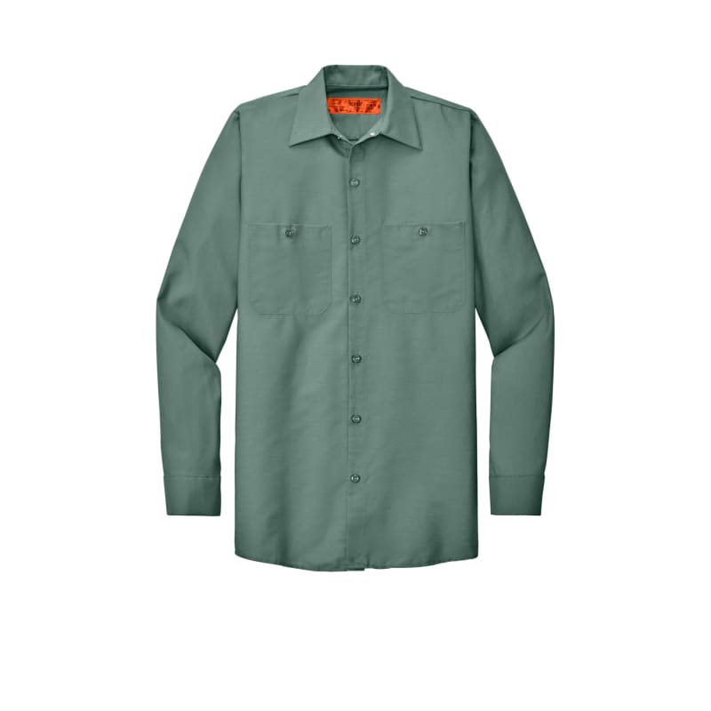 Red Kap Long Sleeve Industrial Work Shirt. 13