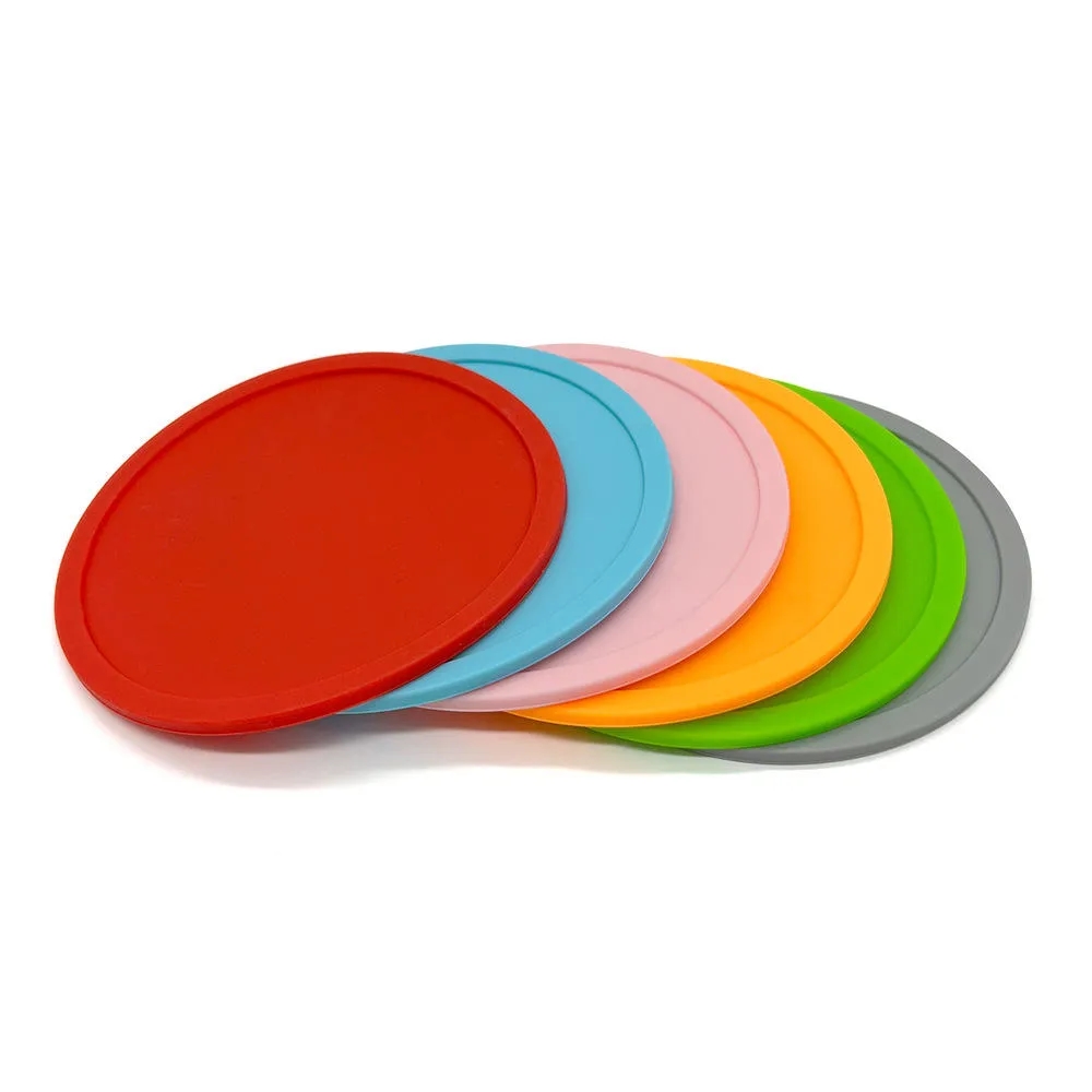 Silicon Coaster Sets 6