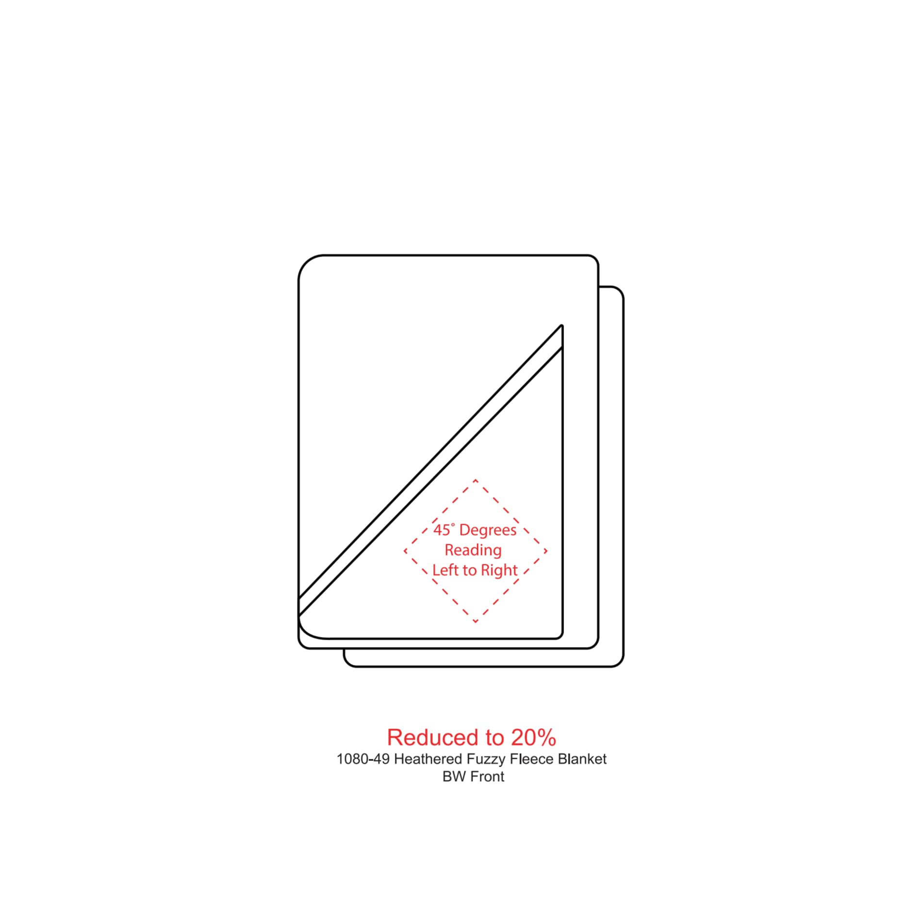 Heathered Fuzzy Fleece Blanket 15