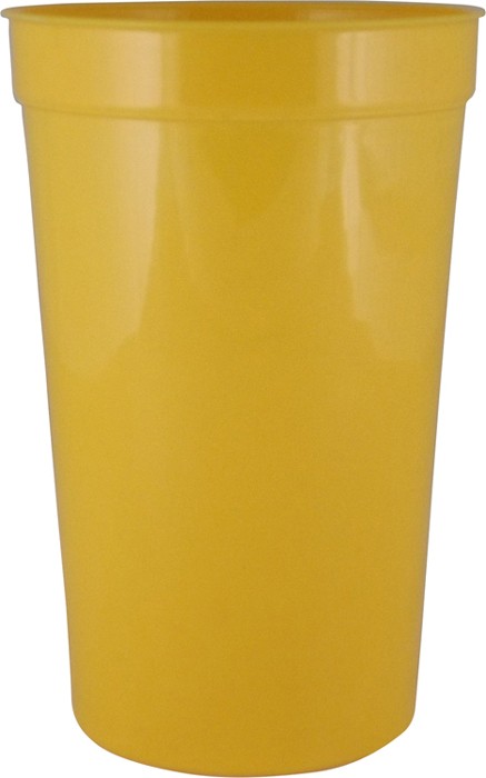 22 oz. Smooth Wall Plastic Stadium Cup 36
