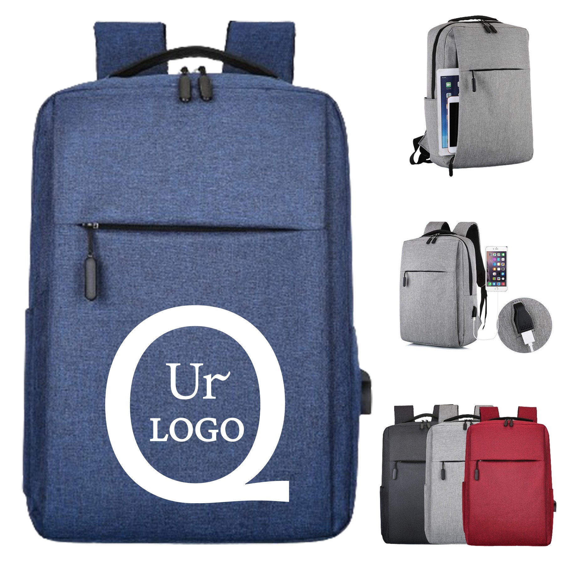 11 X 4.7 X 16.1 Inch Laptop Backpack 1