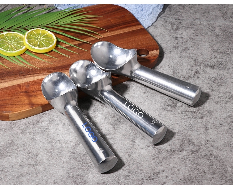 Aluminum Silver Ice Cream Scoop 7