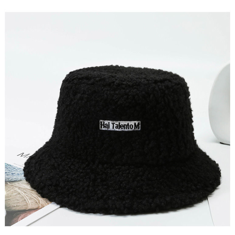Faux Lamb Wool Fishermans Hat Trend Bucket Hats 14