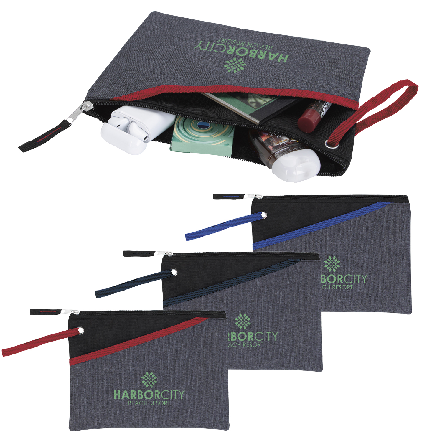 Good Value™ RPET Two-Tone Pouch 21