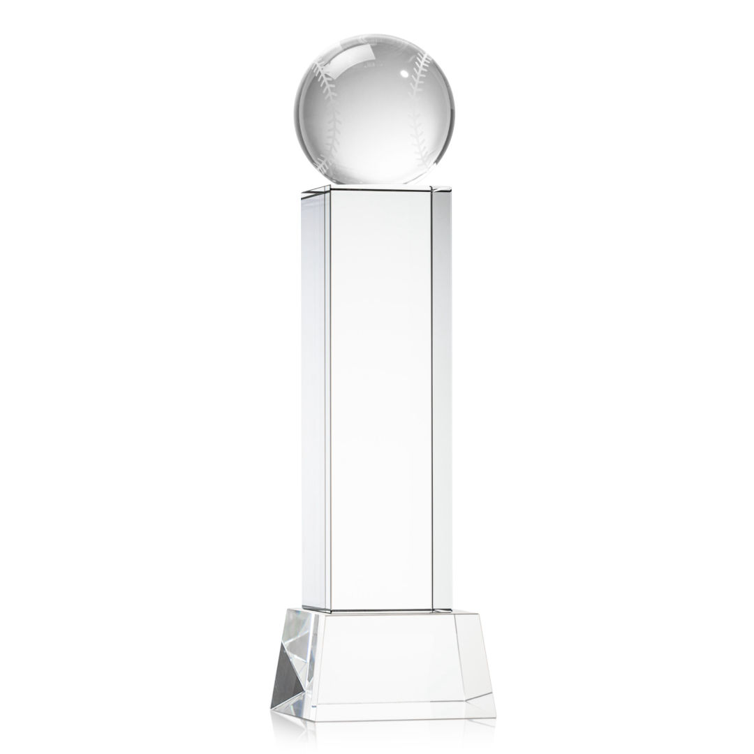 Baseball Award on Belcroft Base - Clear 7