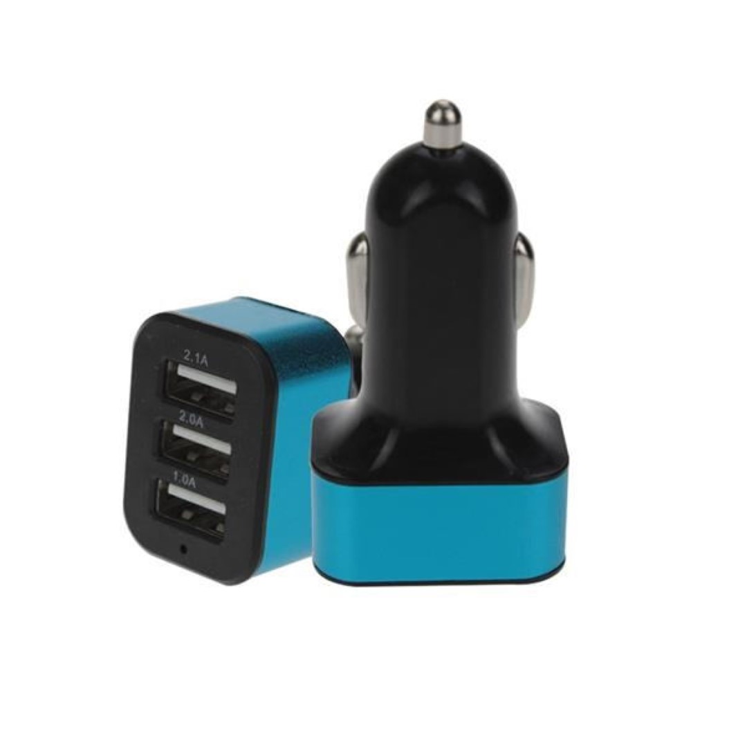 Three-Port USB Car Charger 5