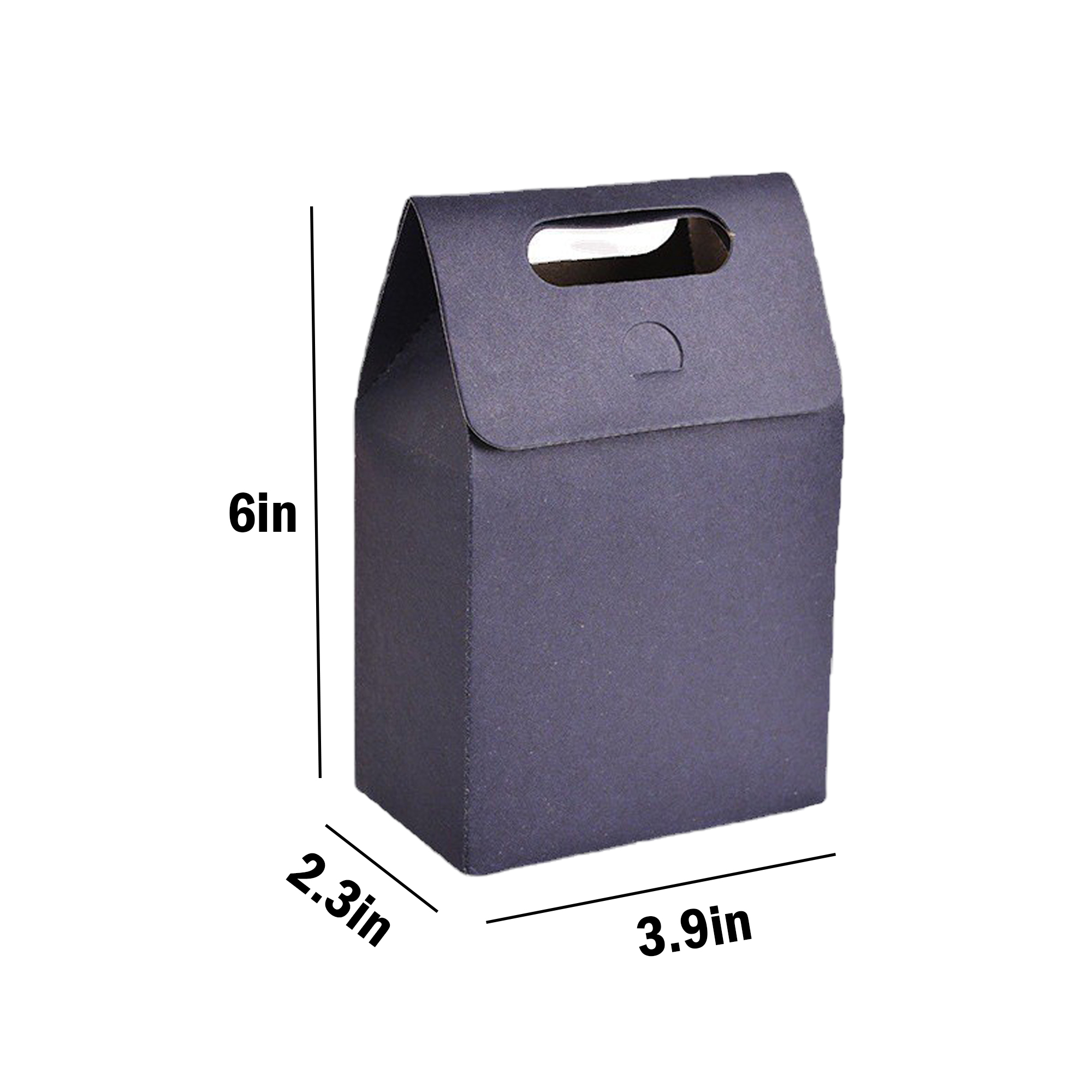 Kraft Paper Flip-Top Gift Bag 6