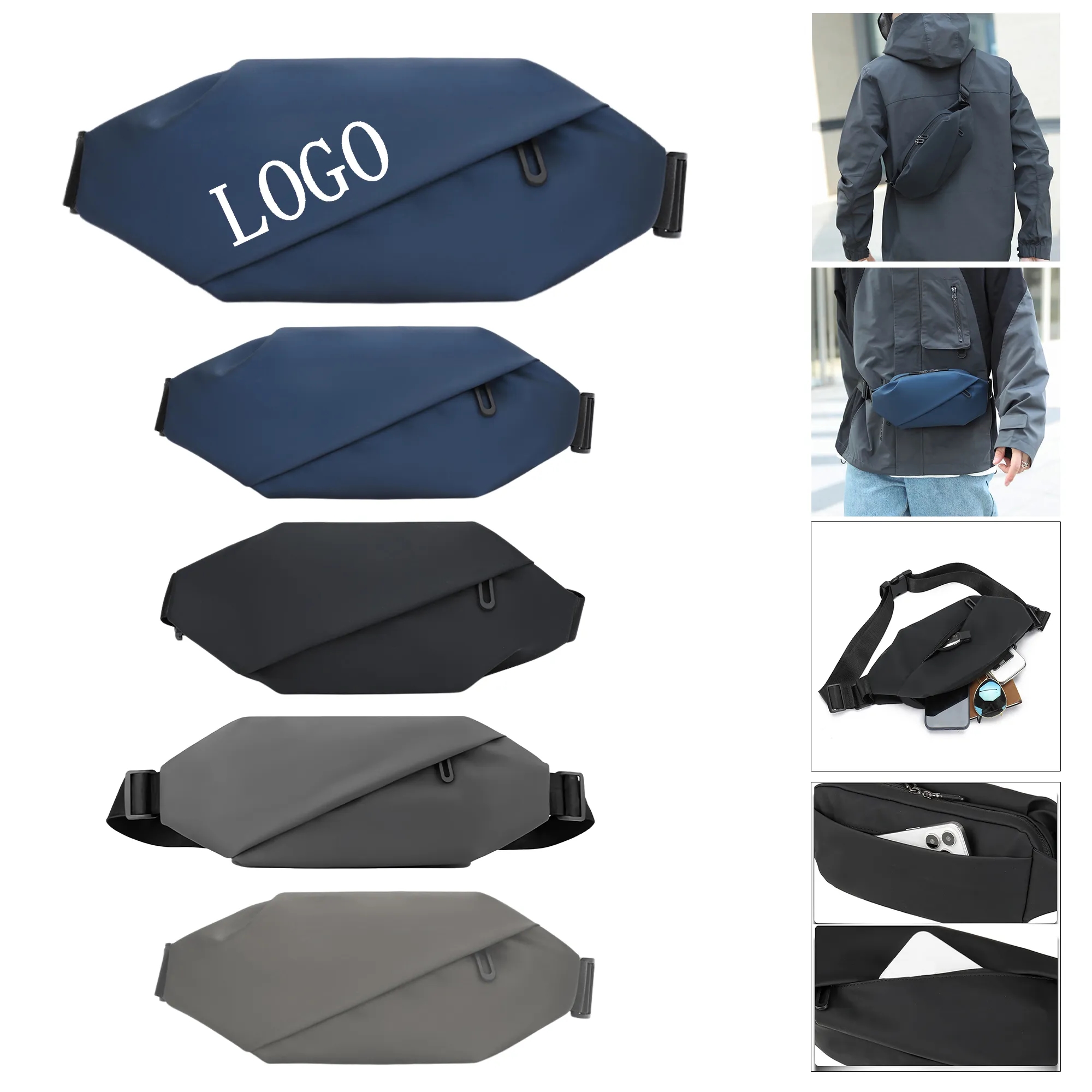 Waterproof Multi-Function Chest Bag 2