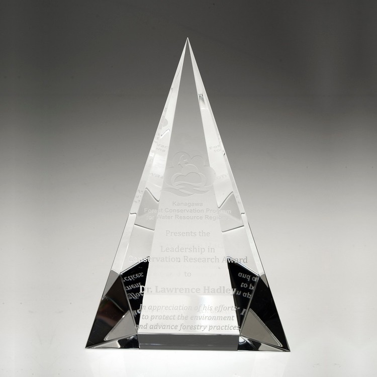 8" Crystal Award-Peak_D176CA 4