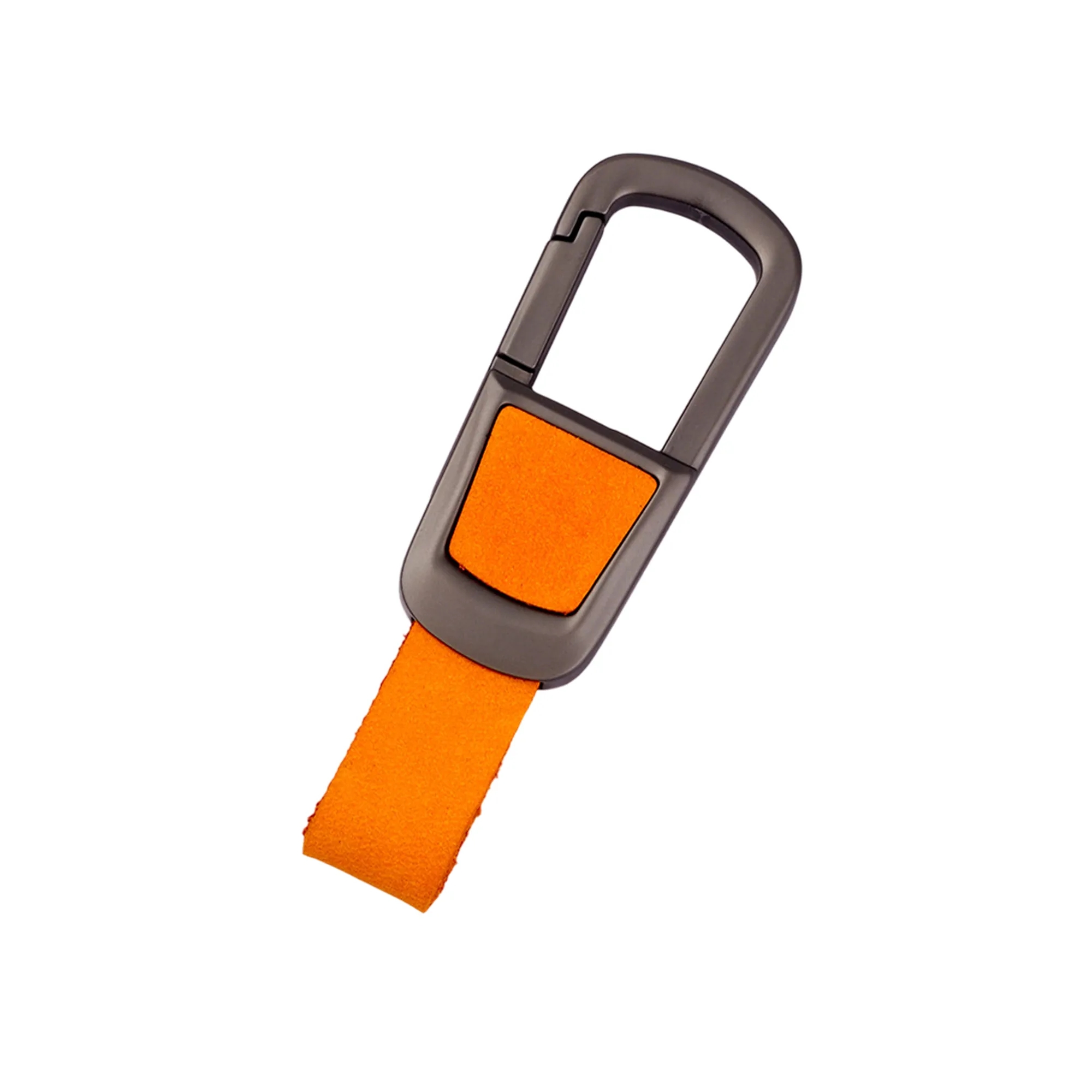 Luxury Leather Car Key Holder with Screw Fastening 1