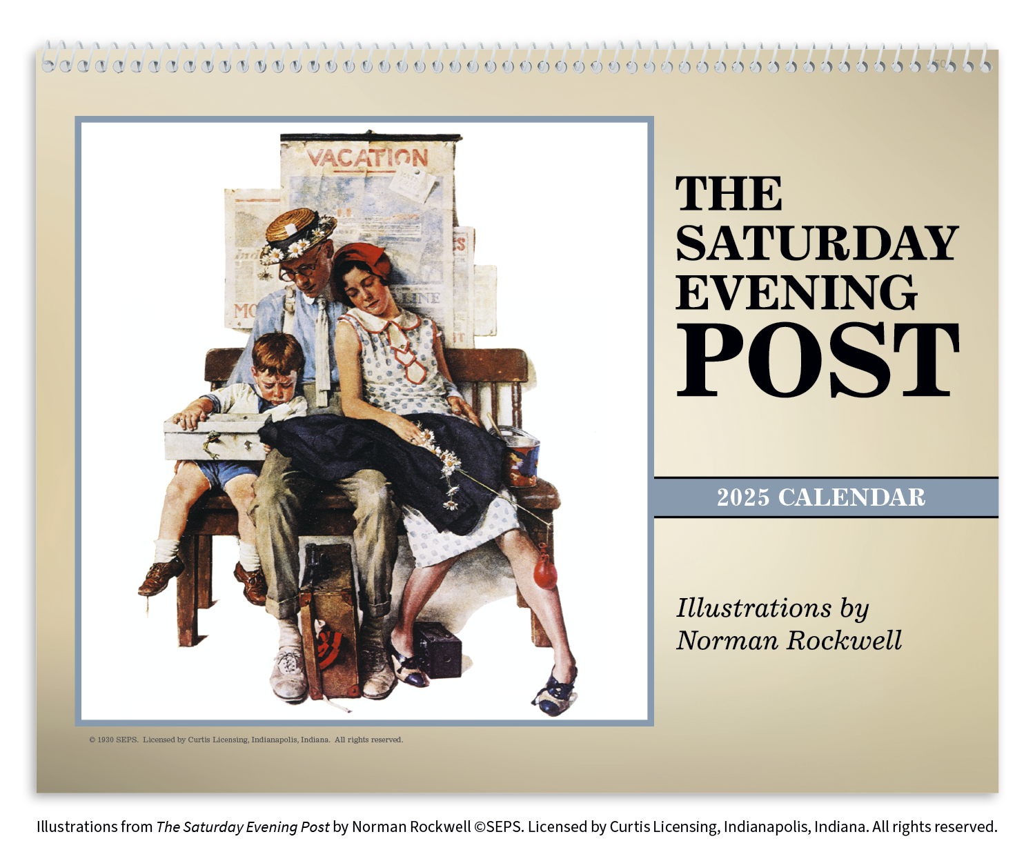 Triumph® Calendars The Saturday Evening Post Illustrations by Norman Rockwell Calendar 7