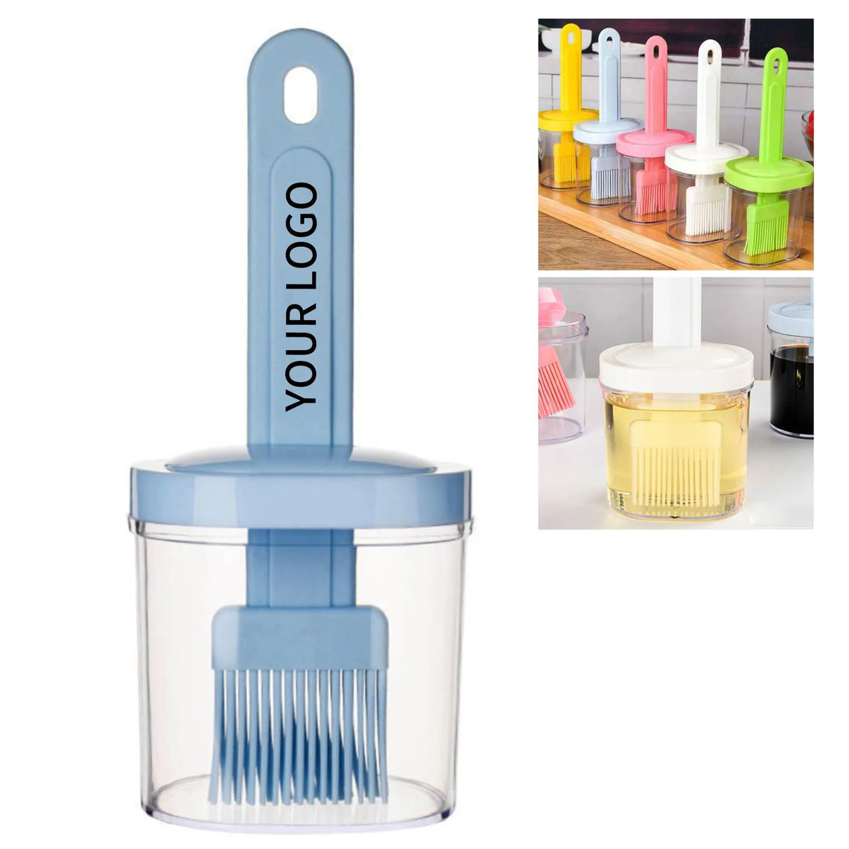 Cooking Brush Dispenser for Marinades and Oils 2