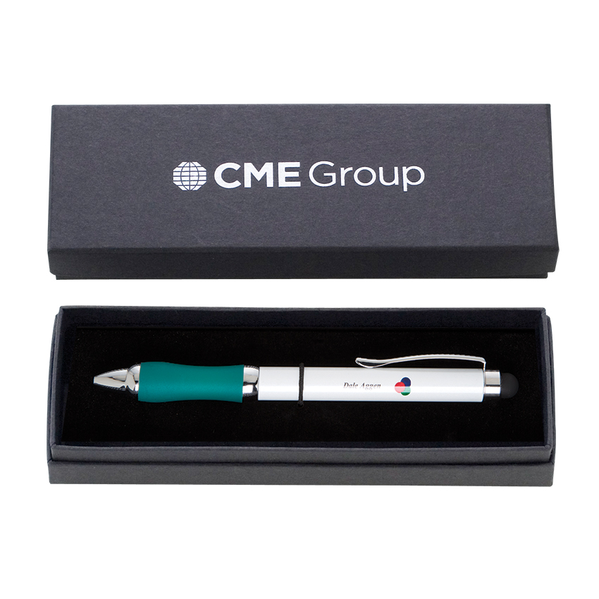 Single Pen Set Cardboard Box with Stylus-420 Pens 2