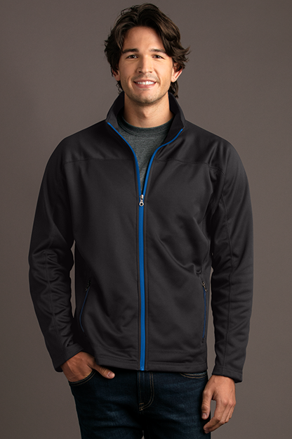 Brushed Back Micro-Fleece Full-Zip Jacket 50