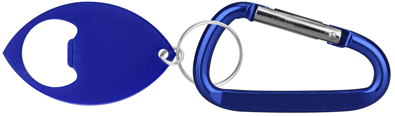 Football Shaped Bottle Opener w/ Key Ring & Carabiner 1